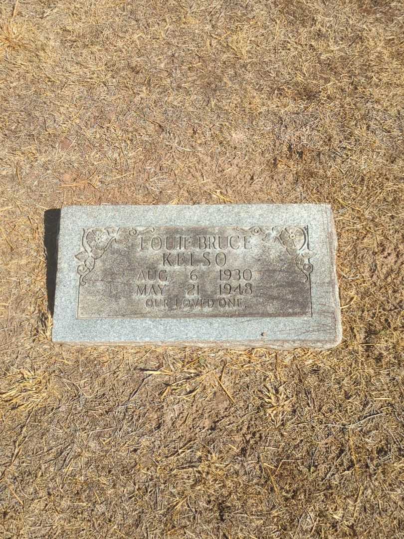 Louie Bruce Kelso's grave. Photo 2