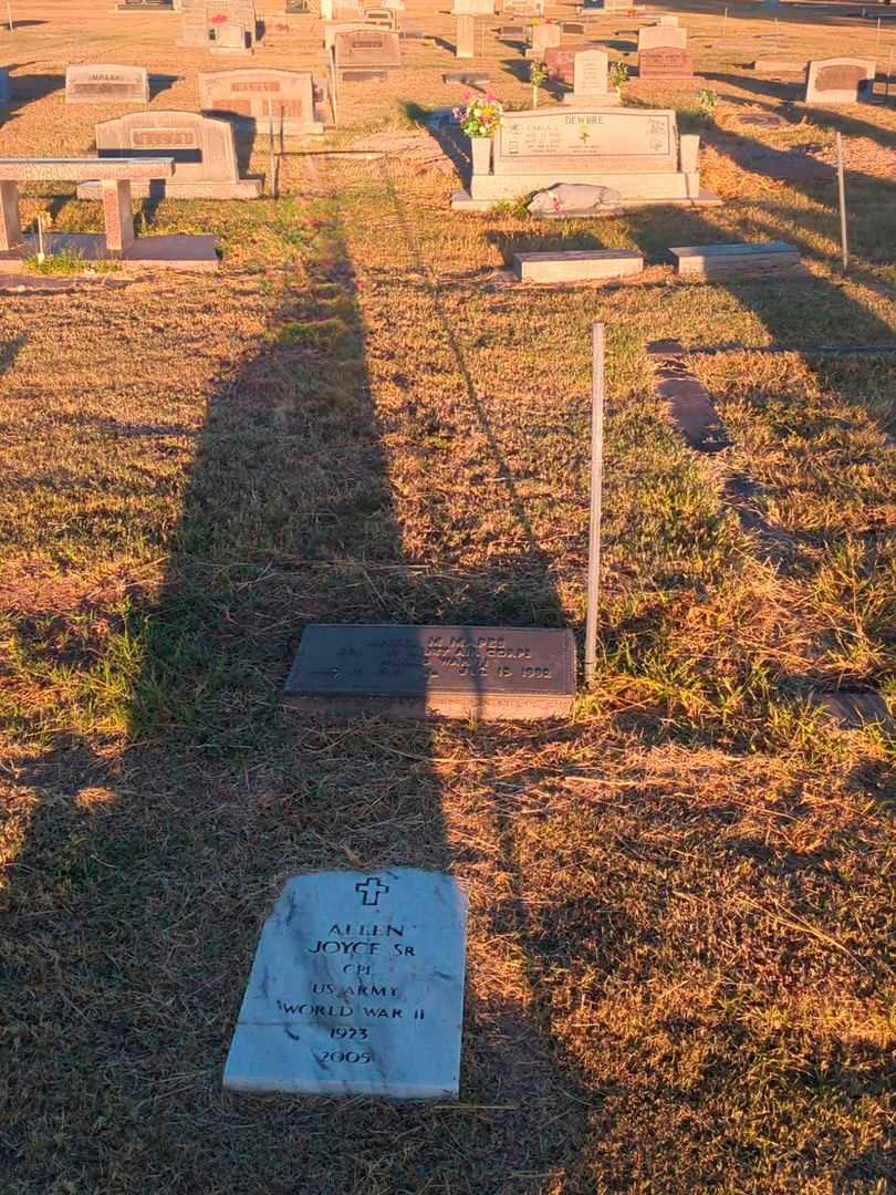 Ansel M. Mapes's grave. Photo 2