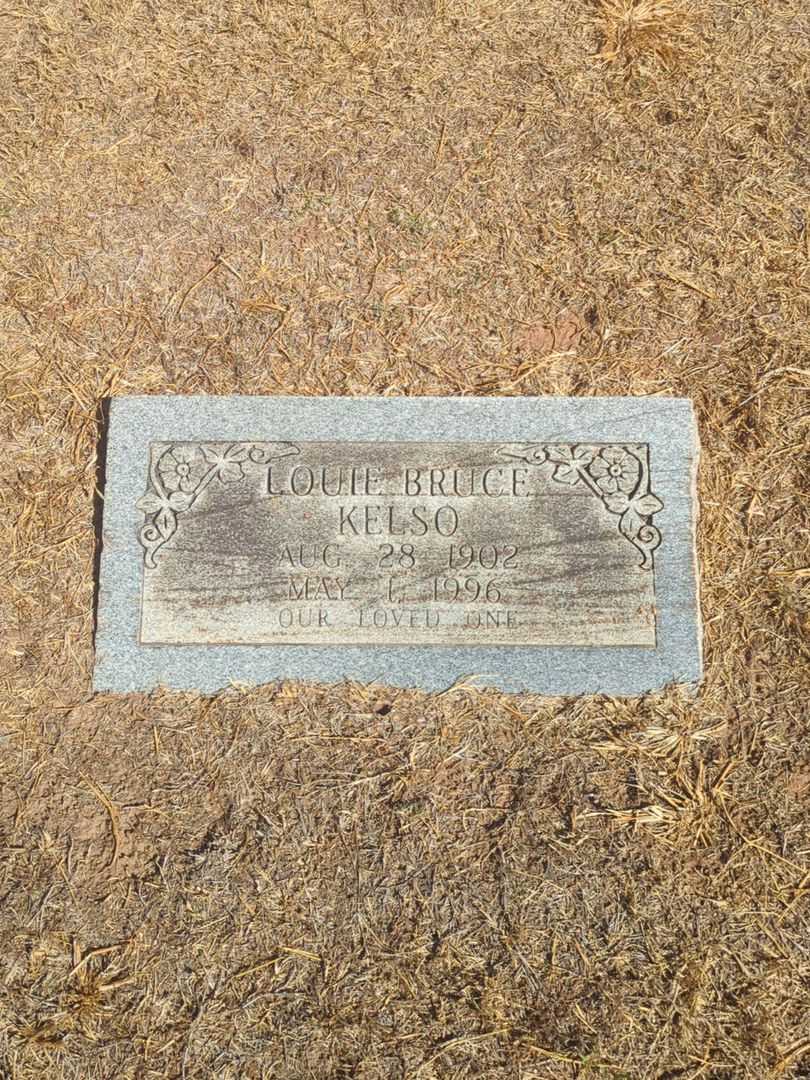 Louie Bruce Kelso's grave. Photo 2