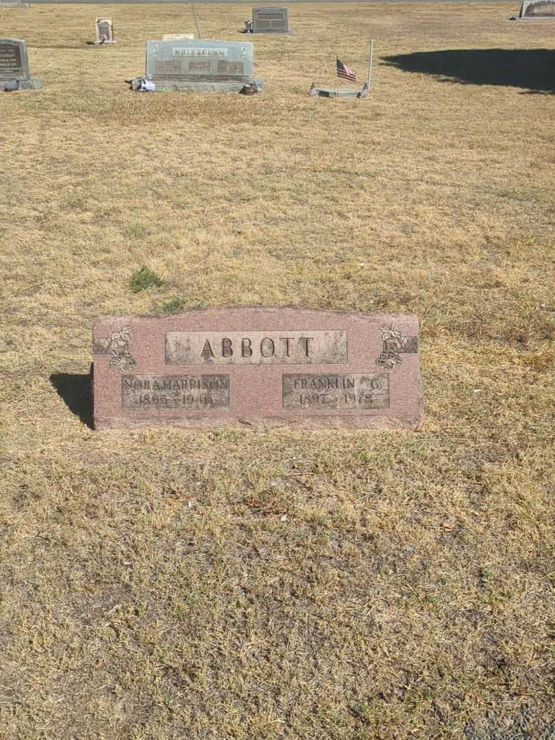 Franklin Gordon Abbott's grave. Photo 1