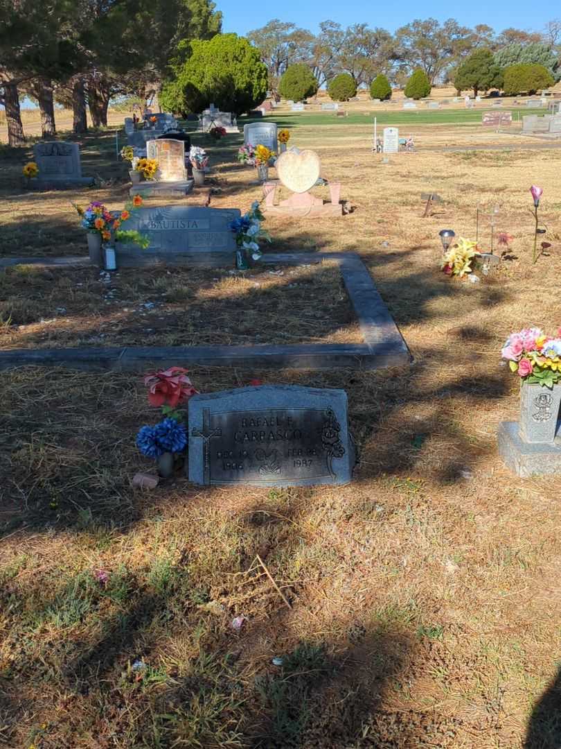Rafael F. Carrasco's grave. Photo 2