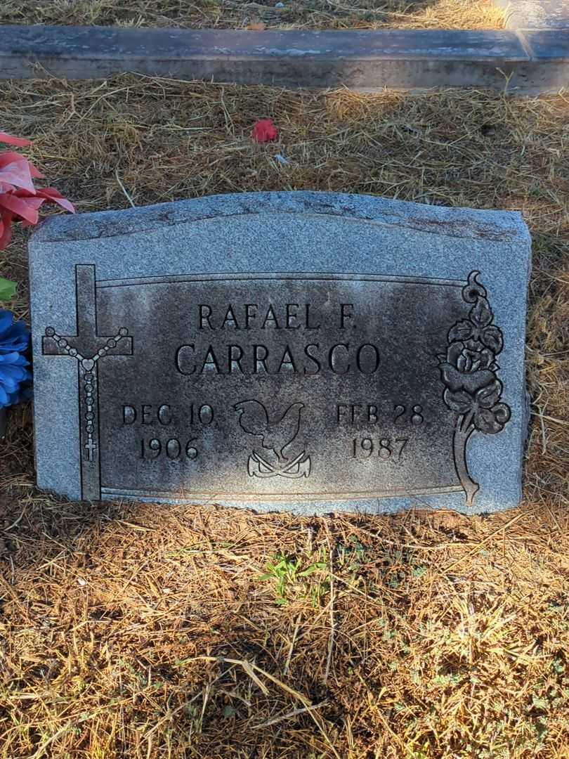 Rafael F. Carrasco's grave. Photo 1