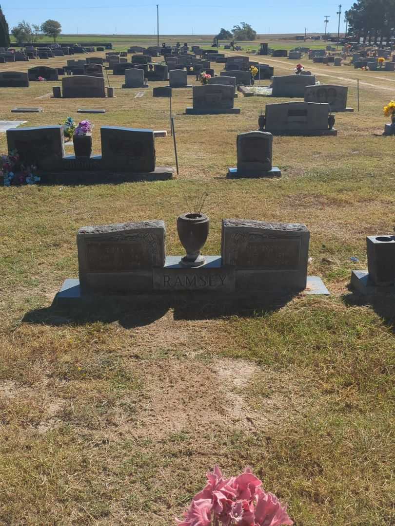 Stevenson A. Ramsey's grave. Photo 2